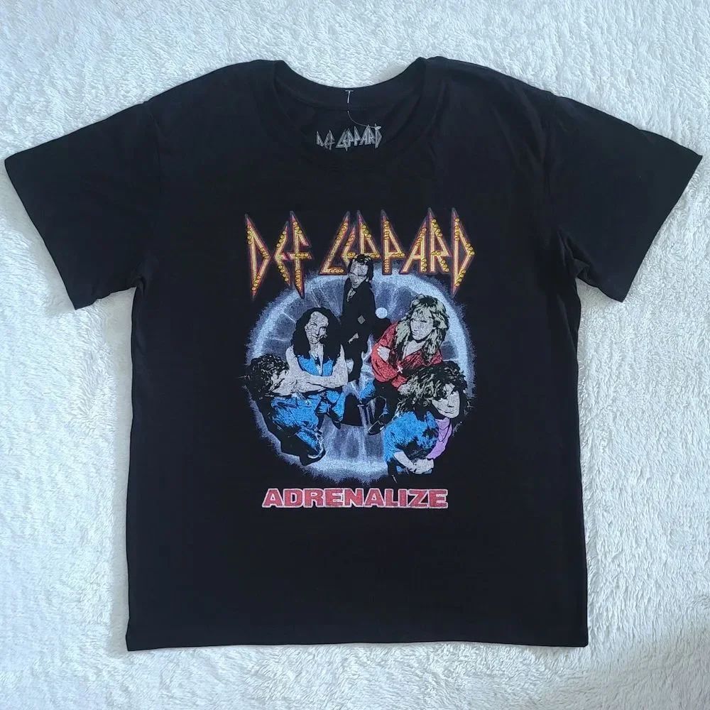 Goodie Two✌️ Sleeves Def🙉 Leppard🐆 "Adrenalize" Graphic Tee👕 - Picture 7 of 12